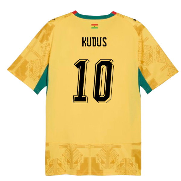 2026-2027 Ghana Away Shirt (Kudus 10)-SoccerKits Hub | Buy Soccer Jerseys Online